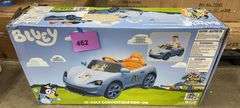 KIDS BLUEY 12V CONVERTIBLE RIDE ON IN BOX