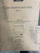 KIDS CREATIVE EASEL IN BOX - BLUE
