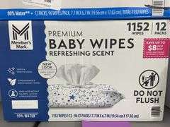 (2) BOXES OF BABY WIPES