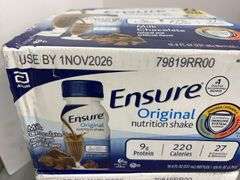 (2) BOXES OF ENSURE NUTRITION SHAKES