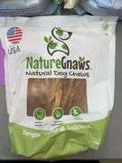 (3) BAGS OF DOG TREATS - NUDGES & NATUREGNAWS