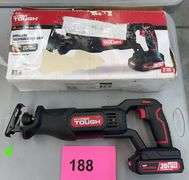HYPER TOUGH CORDLESS RECIPROCATING SAW W/ BOX