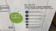 HAMILTON BEACH 25.1CU FT CHEST FREEZER IN BOX