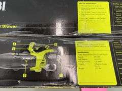 RYOBI 25CC GAS JET FAN BLOWER IN BOX