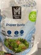 (3) PACKS OF PAPER PLATES/ BOWLS