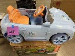 AS IS - (2) KIDS RIDE ONS - BLUEY & MOWER