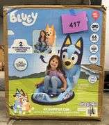 KIDS BLUEY 6V BUMPER CAR IN BOX