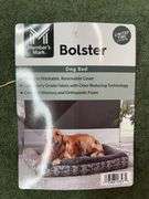 BOLSTER DOG BED - GREEN