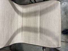 AS IS - (4) ALL WEATHER SWIVEL PATIO CHAIRS - BROWN