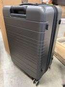 AS IS - 2PC HARDSHELL LUGGAGE SET - GREY