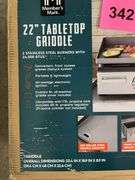 22" TABLETOP GRIDDLE IN BOX