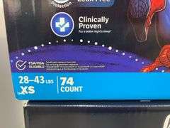 (2) BOXES OF KIDS GOODNITES UNDERWEAR - SIZE XS