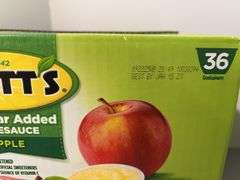 (2) BOXES OF MOTTS APPLESAUCE CUPS