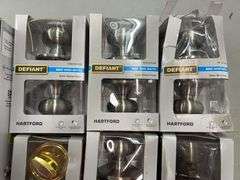 10PC DOOR HARDWARE LOT - SEE PHOTOS