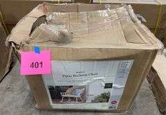 THRESHOLD WINDSOR PATIO ROCKING CHAIR IN BOX
