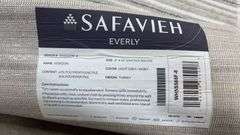 SAFAVIEH EVERLY 8FTx10FT AREA RUG - LIGHT GREY/ IVORY