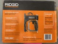 RIDGID 18V DIGITAL INFLATOR IN BOX (TOOL ONLY)