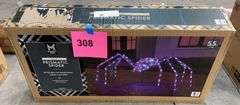 PRE LIT PRISMATIC SPIDER IN BOX