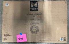 HOLIDAY DOORMAT IN BOX - JOY