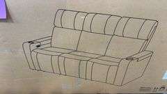 ASTHON THEATER SOFA IN BOX - BLACK