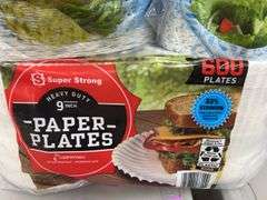 (3) PACKS OF PAPER PLATES/ BOWLS