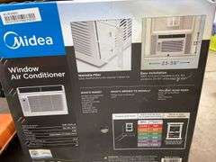 AS IS - MIDEA WINDOW AIR CONDITIONER IN BOX