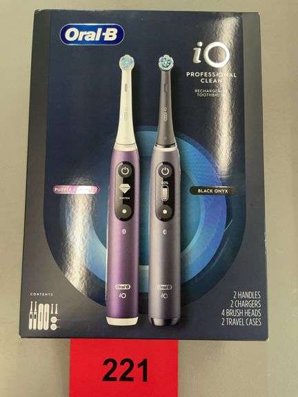 NEW ORAL B IO RECHARGEABLE TOOTHBRUSH SET IN BOX - Earl's Auction Company