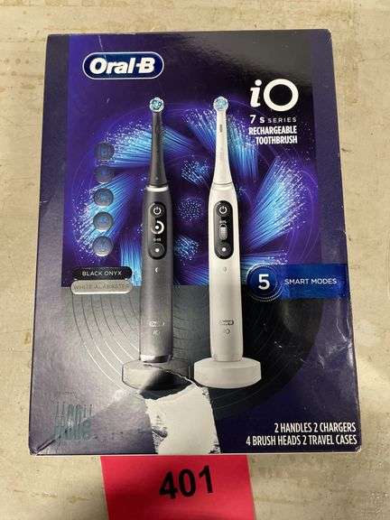 NEW ORAL B IO 7S SERIES RECHARGEABLE TOOTHBRUSH SET IN BOX - Earl's ...