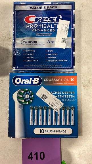 Lot Vintage De Fils Dentaires Et Accessoires (Johnson, Oral-B, Crest) - Neuf - Props Cinéma