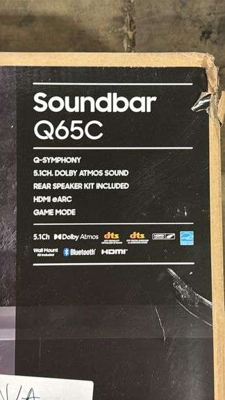 SAMSUNG Q65C SOUNDBAR IN BOX