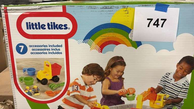 LITTLE TIKES BIG DIGGER SANDBOX IN BOX