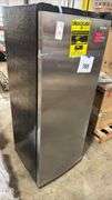FRIGIDAIRE STAINLESS UPRIGHT FREEZER