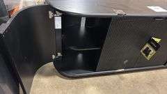 AS IS - CALLEN 72" WOOD CONSOLE - BLACK