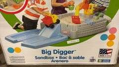 LITTLE TIKES BIG DIGGER SANDBOX IN BOX