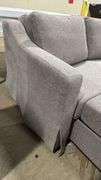SERTA HARVARD CONVERTIBLE LOVESEAT - LINEN
