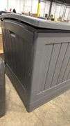 AS IS - SUNCAST DECK BOX - GREY