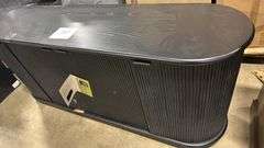 AS IS - CALLEN 72" WOOD CONSOLE - BLACK
