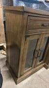 6-DOOR WOOD CONSOLE
