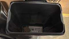AS IS - (3) TRAMONTINA STEP ON TRASH CANS