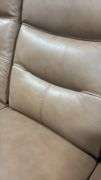 COOPER LEATHER POWER RECLINER - BUTTERNUT