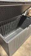 AS IS - SUNCAST DECK BOX - GREY