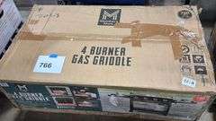 4-BURNER GAS GRIDDLE GRILL IN BOX