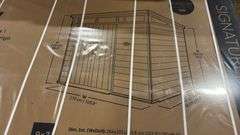 NEW KETER PENT 9X7 STORAGE SHED IN BOX