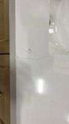 AS IS - BECKI OWENS SINGLE SINK VANITY - BROWN & WHITE