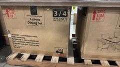 BUNGALOW COLLECTION 7PC DINING SET