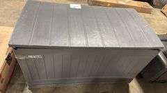 AS IS - SUNCAST DECK BOX - GREY