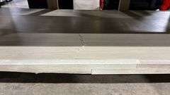 AS IS - BECKI OWENS SINGLE SINK VANITY - BROWN & WHITE