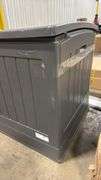 AS IS - SUNCAST DECK BOX - GREY