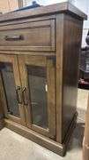 6-DOOR WOOD CONSOLE