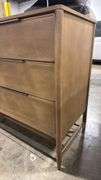 AS IS - 6-DRAWER WOOD DRESSER